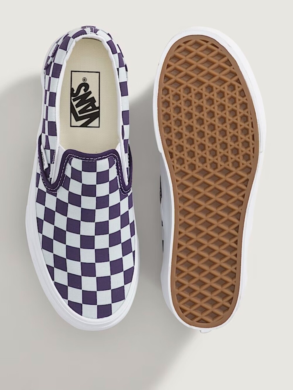 VANS NEW Classic Slip-On Stackfirm Shoes Blue Mist